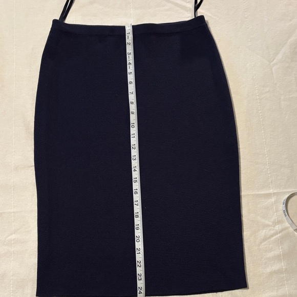 Eileen Fisher Midnight Blue Pencil Skirt - Picture 4 of 5